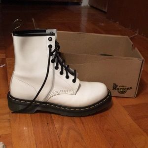 White Dr. Martens AirWair